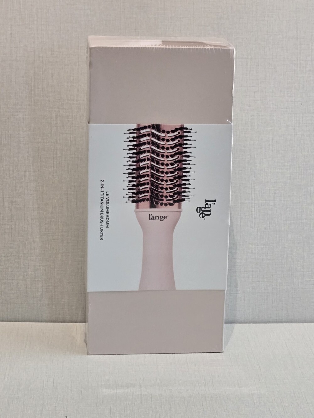 Lange Le Volume 60mm 2-in-1 Brush Dryer - Pink Totalmente Nuevo